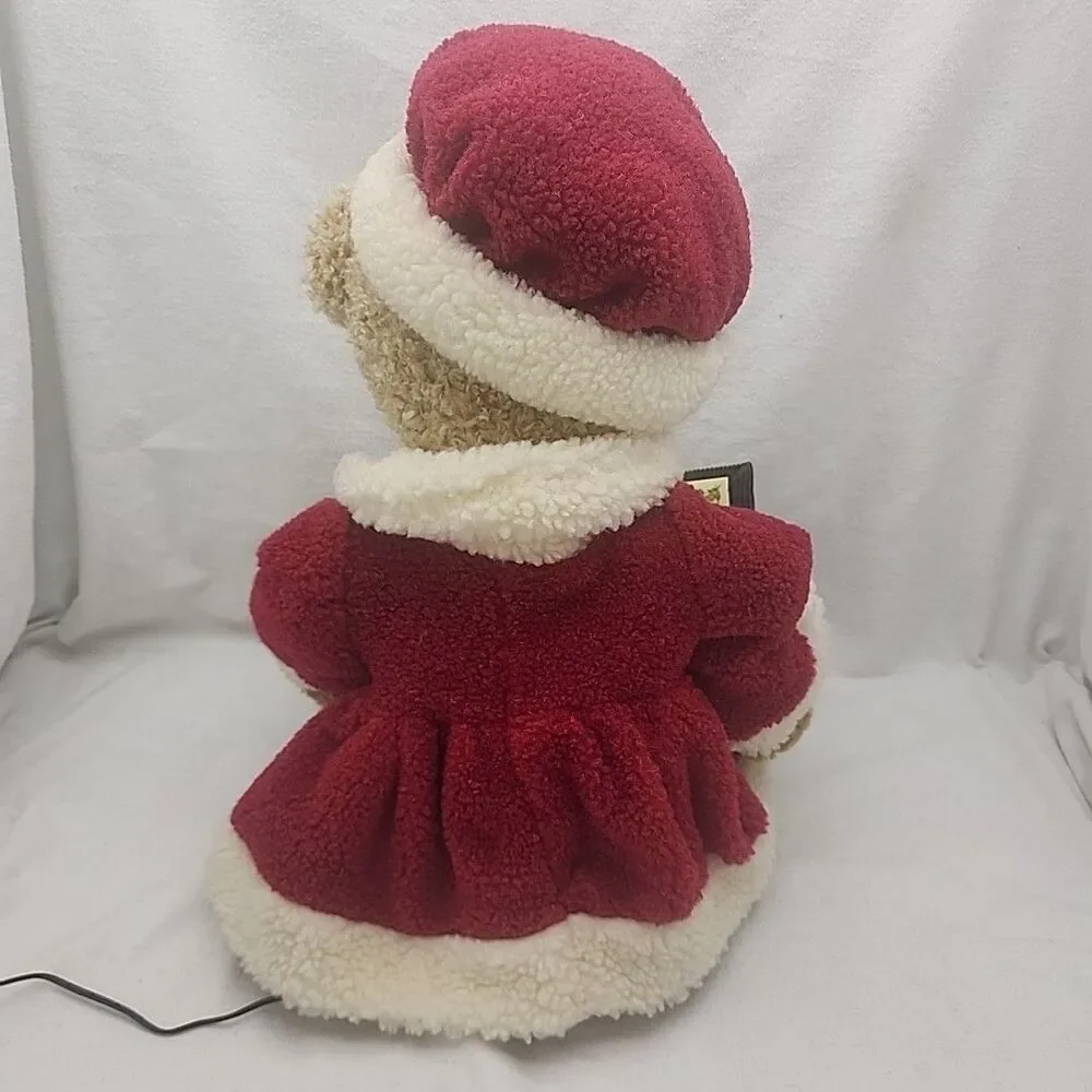 Figure Storytime Teddy Bear Twas The Night Before Christmas Animated Mama & Kids